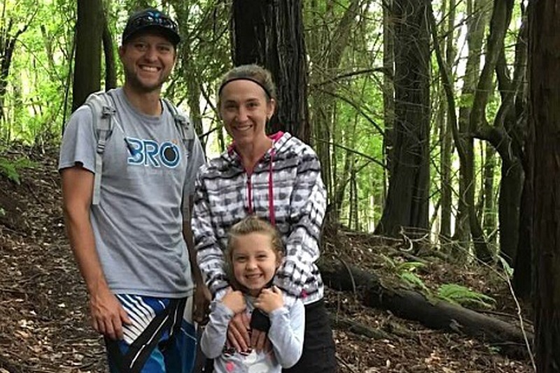 Jennifer Novotney and her family